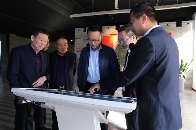 松阳县副县长刘坤莅临临海市农合联产业合作园调研