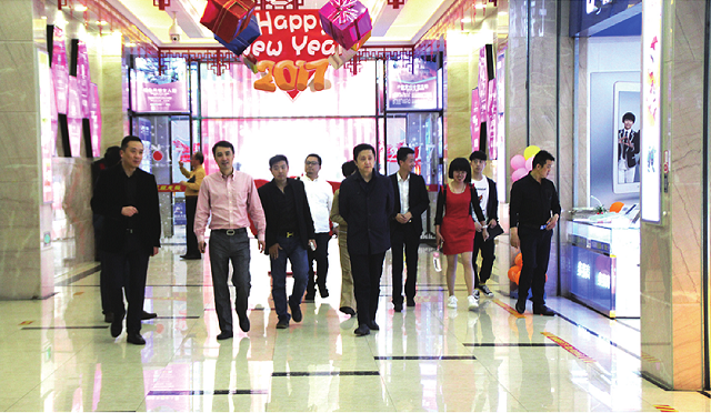 浙江衢州考察团莅临安徽浙东集团考察