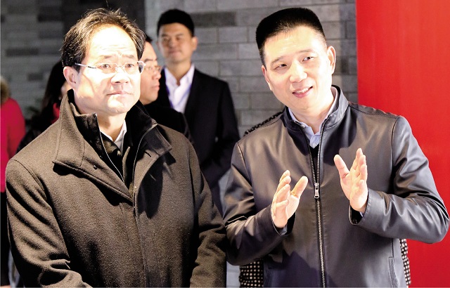 台州市委书记王昌荣莅临mansion88明升集团春节慰问