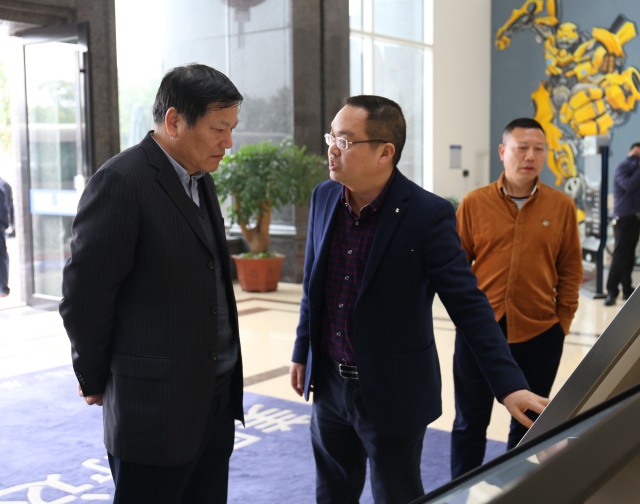 六安市人大常委会副主任杨传友莅临临海市农合联产业合作园调研