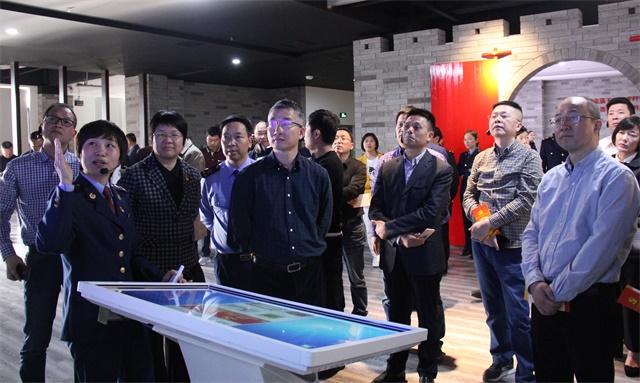 各省领导来浙东休闲家居城考察全省工商（市场监管）系统非公党建工作进度