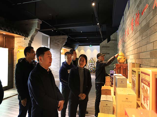 吉林省通化县常务副县长刘忠波到临海市 农合联产业合作园考察指导