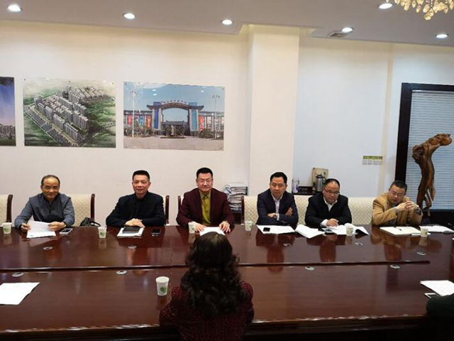 规范管理  联系政府  服务企业 -----安徽六安市工商联对浙江商会会长王世斌进行考核